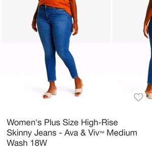 Ava & Viv skinny jeans